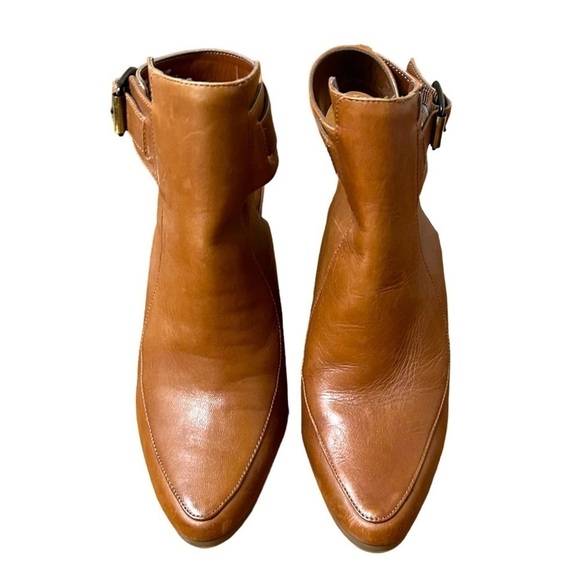 AEROSOLES Square Up Womens Leather Boots - Picture 4 of 10